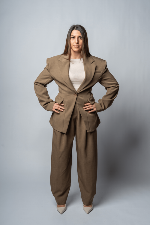 Blazer Alia — Brun