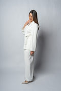 Pantalon large blanc